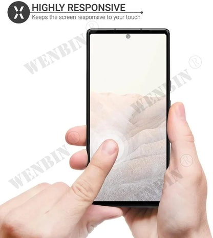3 Pcs Tempered Glass For Google Pixel 9 Pro XL 8 7 6 Pro 8A 7A 6A 5A 4A 4G 3 XL Curved Full Cover Screen Protector