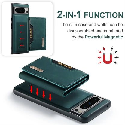 Luxury Magnetic Leather Wallet Case for Google Pixel 8 Pro 7 7A 6 6A Fold Pixel8 Pixel7 Kickstand Money Credit Card Holder Cover