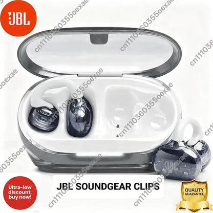 JBL Soundgear Clips Open-ended Wireless Bluetooth Headset with Ear Clip