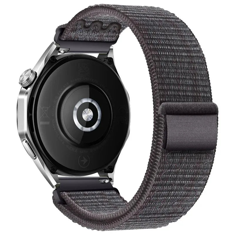 20mm 22mm Nylon Strap For Amazfit T-Rex3 Pro 44mm 48mm/Active 2 square Braided Bracelet Band For Amazfit Bip 6-5/Balance 2/Helio