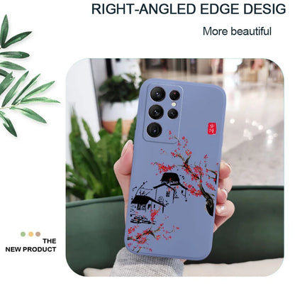 Field Wind Phone Case For Samsung Galaxy S25FE  S24 S23 S22 S21 S20 S10 S10E S9 Ultra Plus FE Note 20 Ultra 10 9 Plus Cover