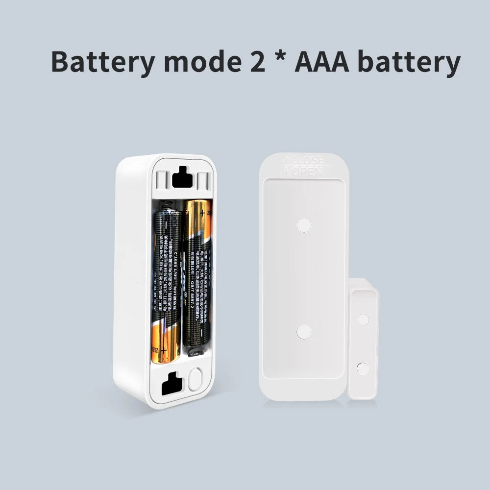 Tuya Zigbee Door Sensor Contact Sensor Open Closed Detector Smart Home Alarm Security Protection Work with Smart Life