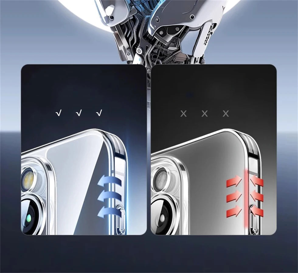 Official Original Magnet Clear Case For Iphone 17 Air 16 15 14 Plus 12 13 Mini 11 Pro Max 7 8 Se 20 X Xs Xr Apple Magsafe Cover