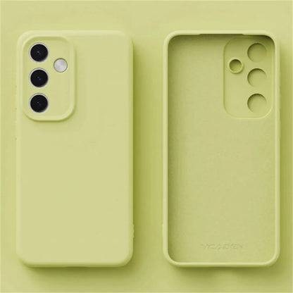 Liquid Silicone Phone Case for Samsung Galaxy S26 S25 S24 S23 S 26 Ultra Plus S26Ultra Cases Original Skin Smooth Protect Cover