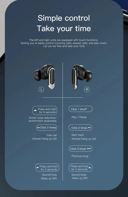 Original JBL Tour Pro 2 True Wireless Bluetooth headphone Noise Cancelling Earbuds LED Smart Display Box headset JBL Tour Pro2