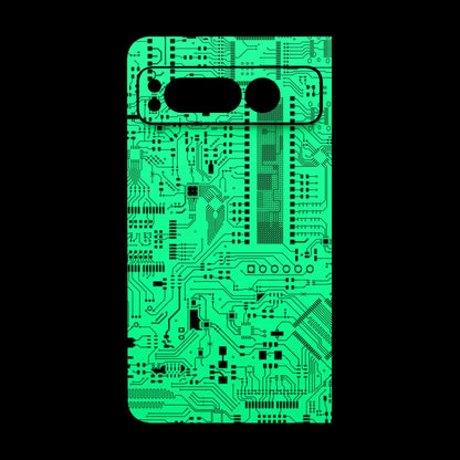 Colorful Skin For Pixel Fold 10 9 Pro XL Back Film Google 8 Sticker 8A Protective Decal Wrap Phone Soft Back Screen Protector