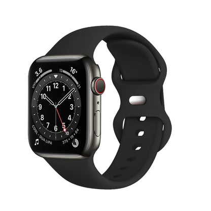 New Tropical Rubber Strap for Apple Watch Band 44mm 40 45 42 46 38 49 41mm Silicone Bracelet iWatch Series 12 11 10 9 8 7 6 5 4