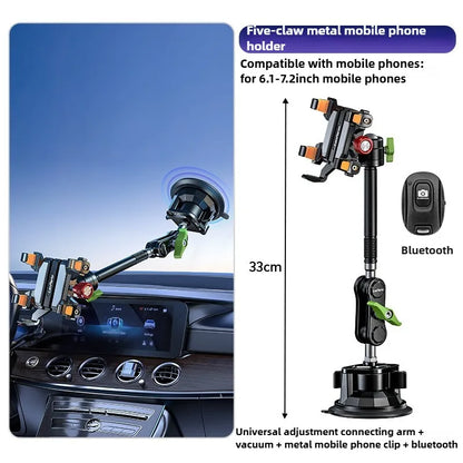 LanParte Universal Car Mount Phone Holder for Dashboard Windshield with Suction Cup Base for iPhone, Samsung, Google, More Phone