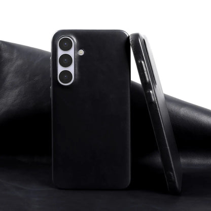 Retro for Samsung Galaxy S26 Ultra Case S25 S24 S23 S22 S21Luxury Genuine Leather Cases for Galaxy S26 Vintage Phone Back Cover