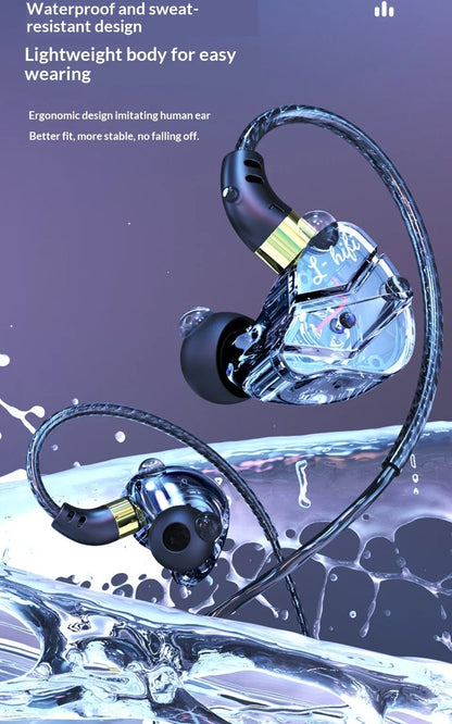 In-Ear Comfortable Wear Earphone Neck-hung Wireless Bluetooth Headphone Ultra-Long Battery Life Noise Cancellation Earbuds