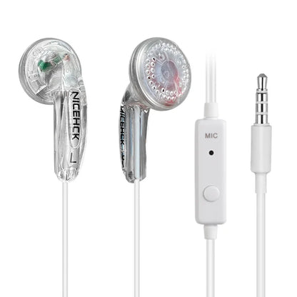 NICEHCK Traceless Colorful HIFI In-ear Earphone 15.4mm Dynamic Unit Sport Music Headset Microphone Earbud IEM Vido MX500 MX980