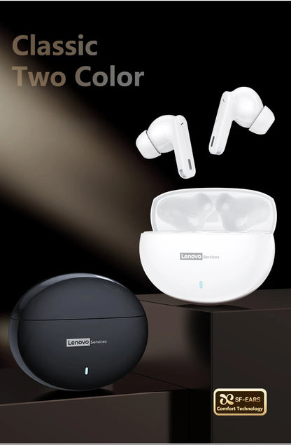 5/10PCS Lenovo LE253 Earphones TWS Wireless Bluetooth 6.0 Headphones ANC Noise Reduction HiFi Sound Gaming Sports Headset New