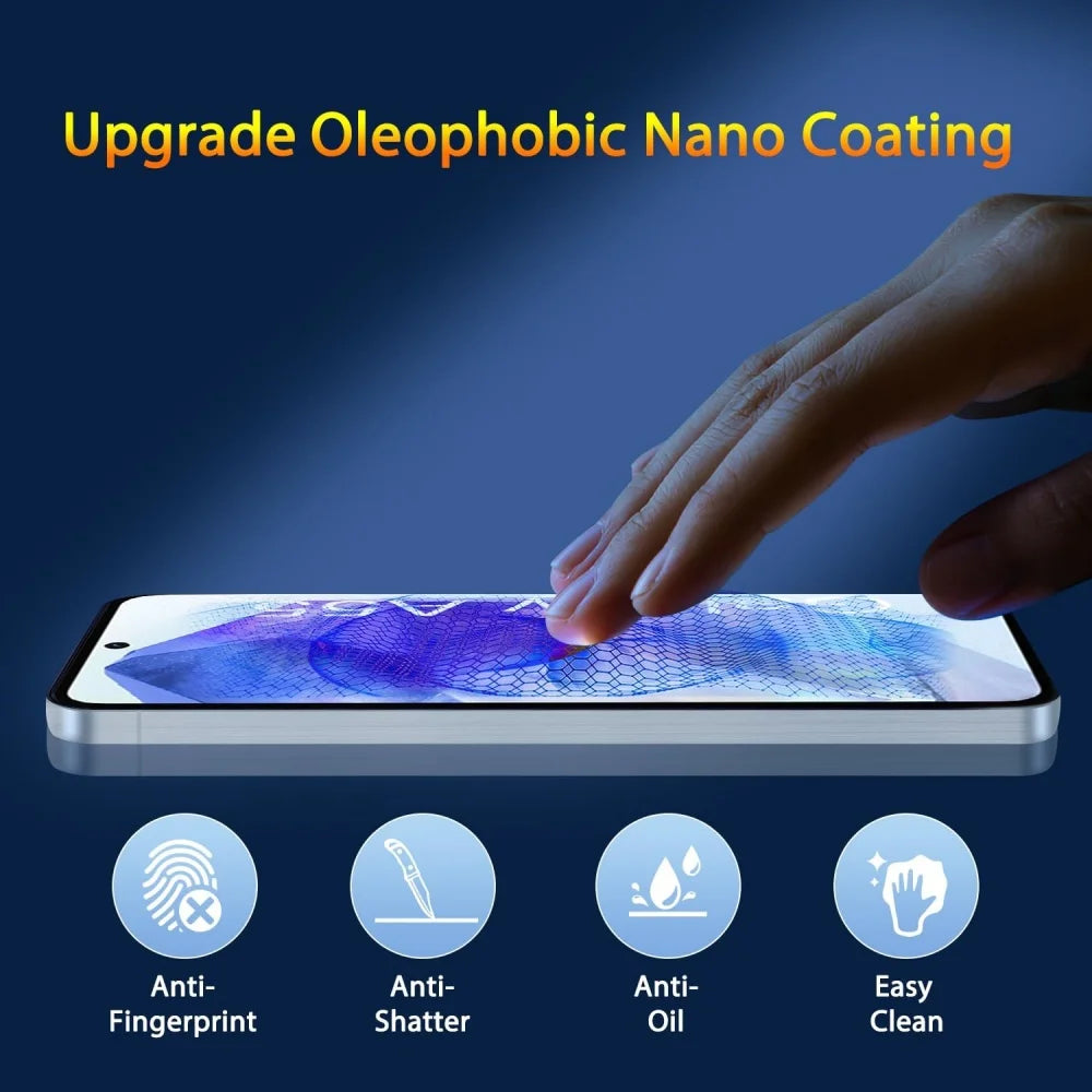 3PCS HD Tempered Glass For Samsung A18 A17 A27 A37 A57 A16 A26 A36 A56 A55 A53 A54 A35 A25 A15 Screen Protector Samsung Galaxy S26 S25 S24 Ultra Cristal Templado S24 FE S23 S22 S21 Plus