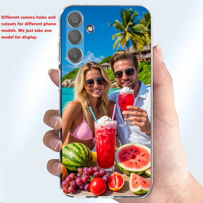 DIY Private Picture Soft Phone Case For Samsung Galaxy A02 A02S A12 A22 A32 A42 A52 A72 A82 A03 A03S A13 A23 A53 A73 4G 5G