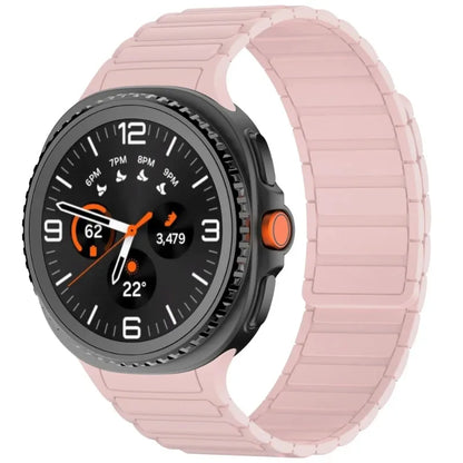 Silicone Strap For Samsung Galaxy Watch 8 40mm 44mm Magnetic Bracelet Accessories Wristband For Galaxy Watch 8 Classic 47mm Belt
