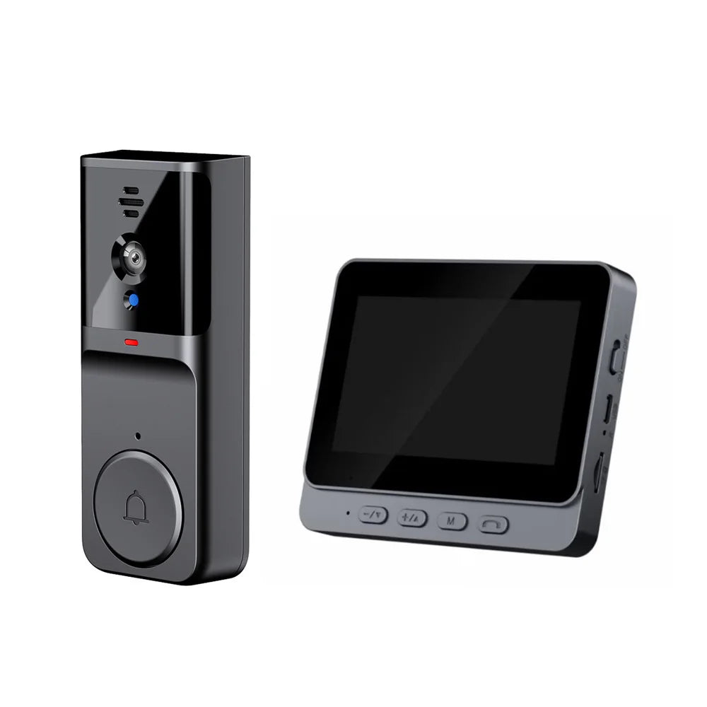 M16S M15S WiFi Wireless Intercom Smart Doorbell 4.3inch IPS Screen Video Security Camera Two-Way Intercom HD Surveillance Camera