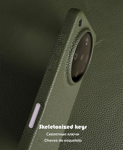 Magnetic Luxury Genuine Leather Case for OPPO Find X8 Pro X9Ultra X7 X6 X7Ultra Wireless Charging Back Coque Shockproof Fundas