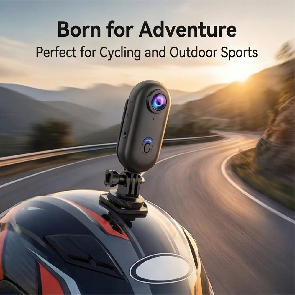 4K 1080P Mini Body Camera Helmet Handlebar Motorcycle Road Sport Cam Battery Body cam POV Vlog Sports Action Wifi H88 camera