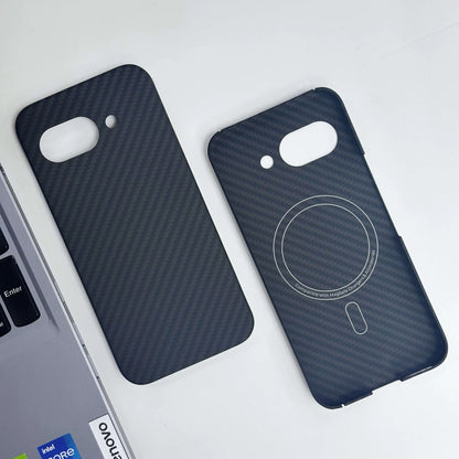 For Google Pixel 9 /9 Pro/9 ProXL/ 9A, 600D/1500D Kevlar Aramid Fiber Case – Magnetic, Ultra-Thin Hard Shell, Shockproof Cover