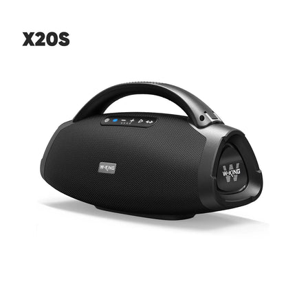 W-KING X20S Bluetooth Speaker W/Strap140W RMS Massive Bass Party Boombox IPX7 Waterproof Speaker Loud Outdoor Portable Sound Box