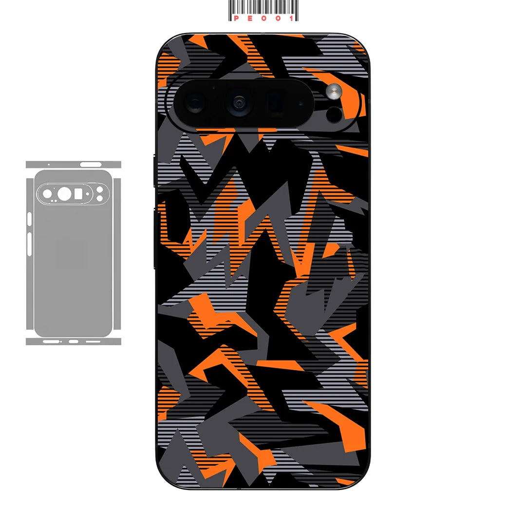 Colorful Decal Skin Wrap for Google Pixel 10 9 8 7 Pro 6 6pro Back Screen Protector Film Cover Case Macaroon Wrap Matte Sticker