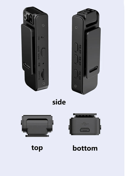  1080P Body Mini Camera Portable Infrared Night Vision Miniature Camcorder Small Digital Video Recorder Police BodyCam