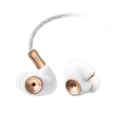 EPZ Q5 Earphones Wired HIFI Ceramic Carbon Nano Moving Coil IEM In Ear Monitor MMCX Detachable Cable Earbuds Gaming Headset