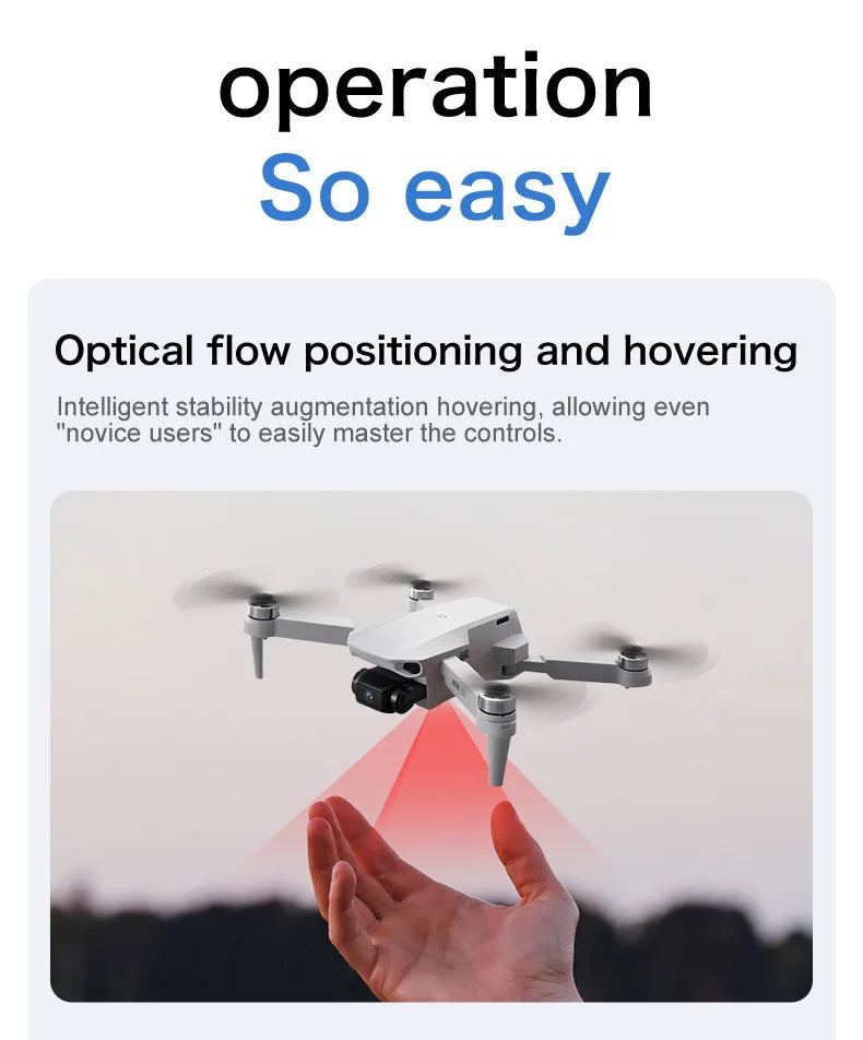 Aeri100 Drone with VR Optical Flow Positioning Brushless Motor HD Aerial Photography Dual Camera Remote Control Aircraft