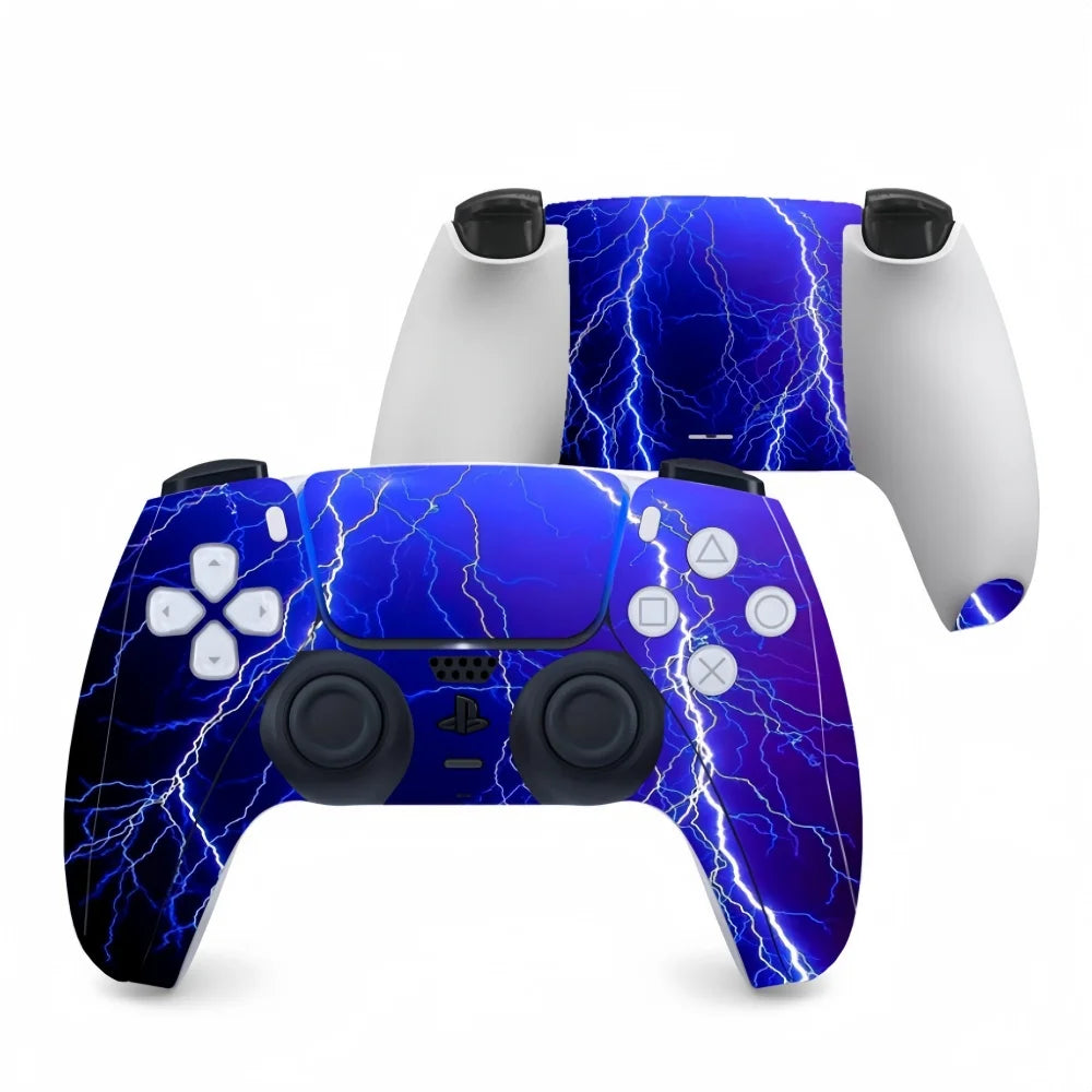 Front Back Full Protective Decal Skin Sticker For PlayStation 5 PS5 Gamepad Joystick Controller Accessories Decoration Stickers