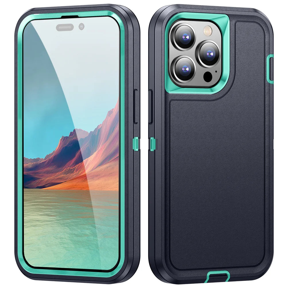 for iPhone SE 2022 6 7 8 Plus X Case [Military Grade Drop Protection][Non-Slip] Full Body Heavy Duty Shockproof Phone Case Cover