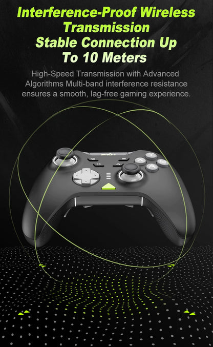 Pink Game Controller, Original PXN P5 Controller Supports Switch, iOS, Android, Computer PC, Built-in 2.4G Receiver