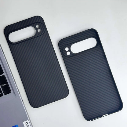 For Google Pixel 9 /9 Pro/9 ProXL/ 9A, 600D/1500D Kevlar Aramid Fiber Case – Magnetic, Ultra-Thin Hard Shell, Shockproof Cover