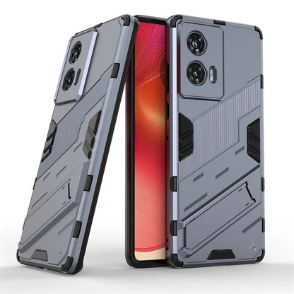 For Motorola Edge 50 Fusion 5G Case Magnetic Armor Shockproof Stand Phone Cases for Moto Edge50 Fusion Edge50Fusion Back Cover