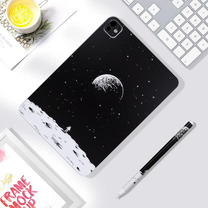 Tablet Sticker For 2024 iPad Pro M4/Air M2 11 13 Inch Colourful Skin Decals Protection Anti-Scratch with Pencil Pro Sticker