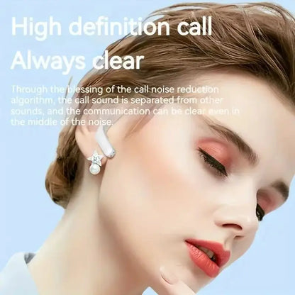 JS 59 Hi-Res Audio Wireless Bluetooth Earphones Touch Control HD Clear Call TWS Gaming Earbuds