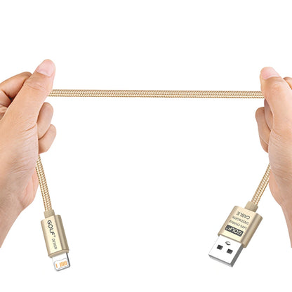 Alloy Braided USB Fast Charging Cable For iPhone X XR XS Max 11 12 13 Mini 14 Pro Max 7 8 14 Plus Quick Charge USB-A Data Cable