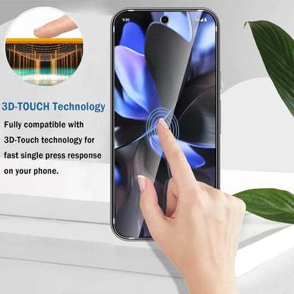 Fingerprint Unlock Glass for Pixel 9 Pro 10 8A 9A 10A 7A 8 Pro Screen Protector Pixel 9 Pro XL Tempered Glass for Google Pixel 9