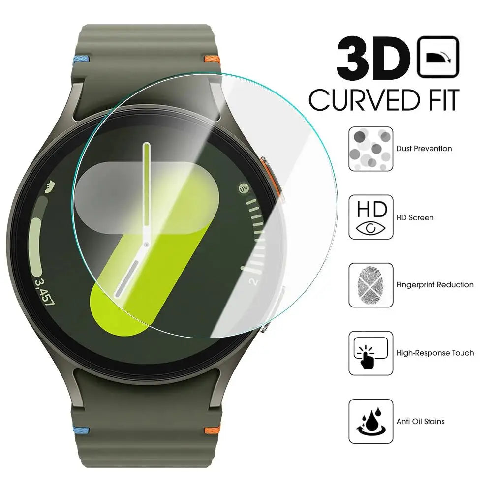 Tempered Glass Film For Samsung Galaxy Watch 7 Ultra 47mm Protective Screen Film For Galaxy Watch 7 40mm 44mm Screen Protector