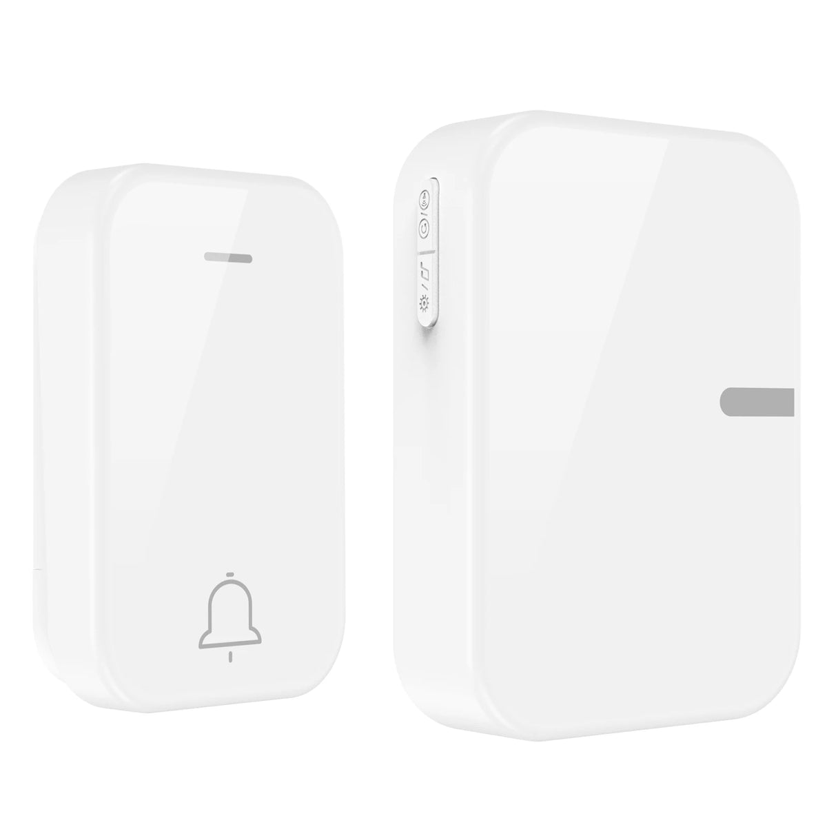 Acrylic Decoration Does Not Require Batteries Kinetic Energy Door Bell Household Waterproof Wireless Electronic Doorbell