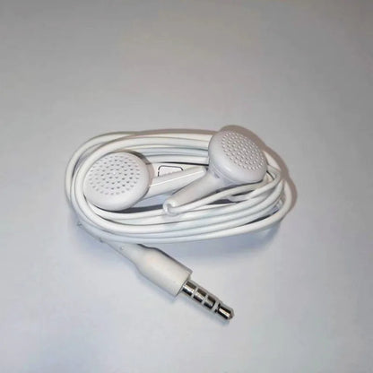 High Quality 10 PCS White 3.5mm Headphone Universal Earphones With Mic Wired Line Earbuds For Xiaomi Huawei Samsung S10 Phones