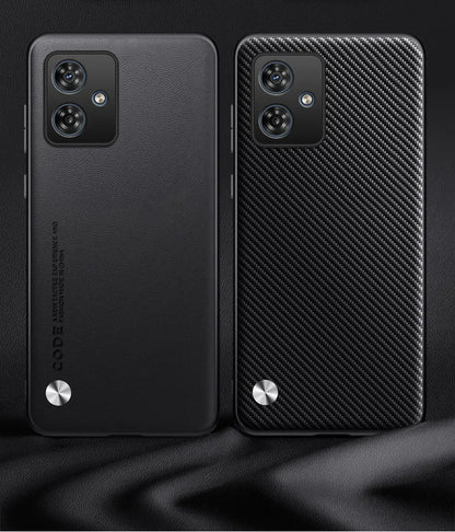 PU Leather Phone Case For Motorola G56 G86 G05 G54 G34 G24 G14 G15 G35 G45 G55 G77 Plain Skin Back Cover For Moto G54 G84 G85