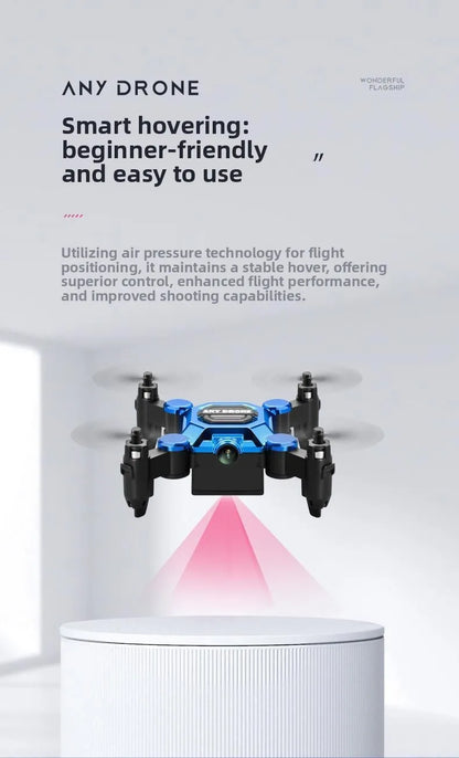 Mosquito Drone, Mini Folding Drone, Aerial Camera Drone, Student Remote-Controlled Helicopter, Small Toy