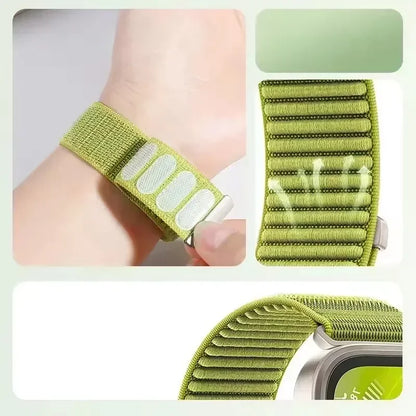 Nylon Loop Braided Strap for Xiaomi Mi Band 10 Pro/9 Pro/8 Pro Wave Soft Breathable Band Replaceable for Redmi Watch 6 5 4 Belt