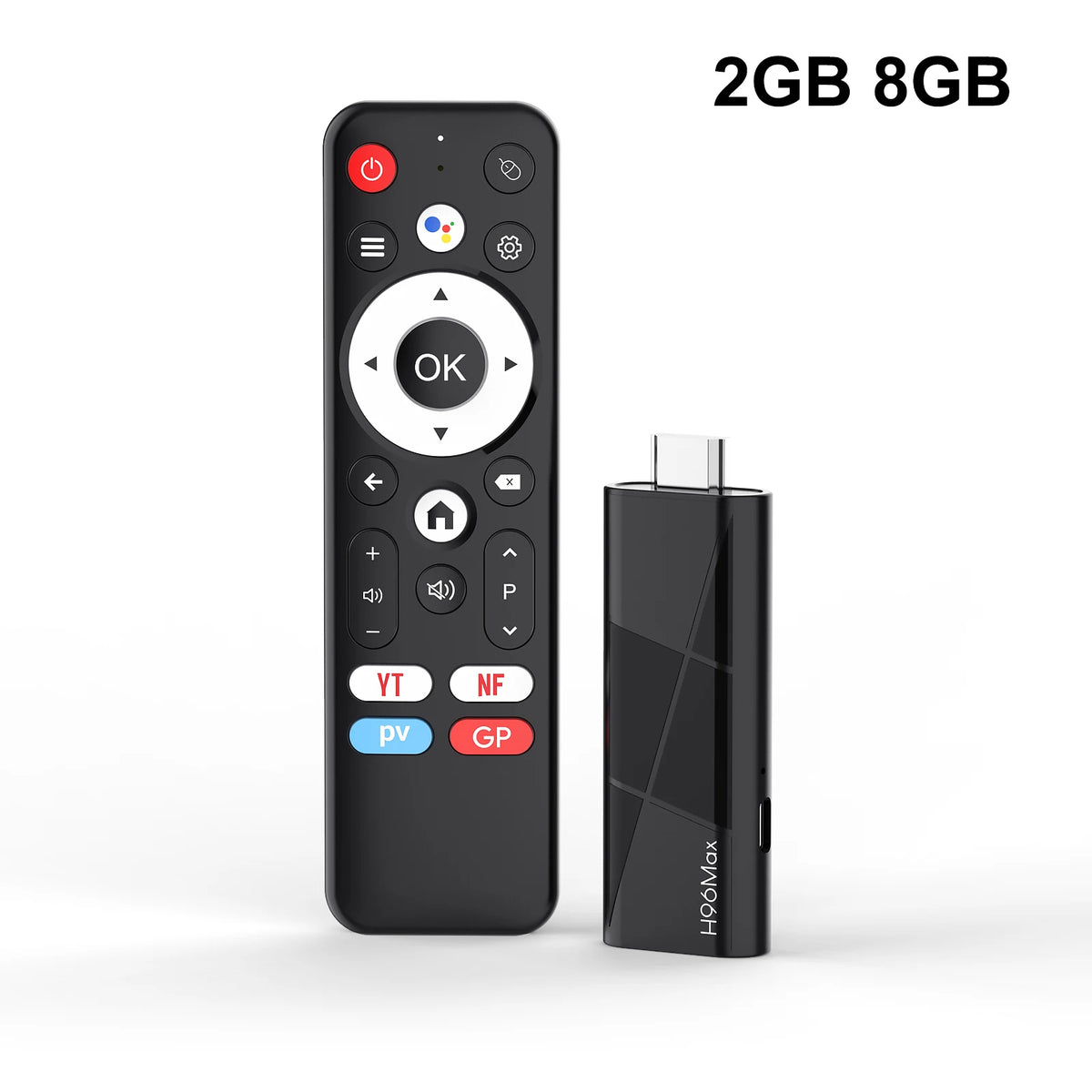 2026 New H96 MAX RK3518 TV Stick Android14 4K TV Box Android Quad Core RAM WiFi6 BT5.4 2GB 8GB/16GB Smart TV Box Voice Remote