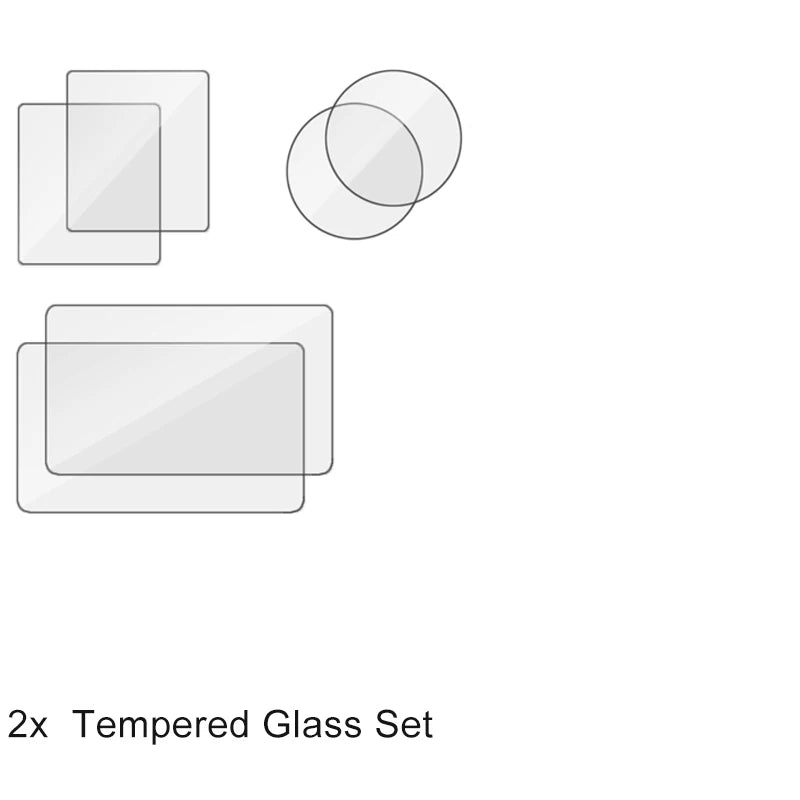 Screen Protector for DJI Osmo Action 6 Tempered Glass Film Lens Cap Cover Carry Bag Protective Case for DJI Action 6 Accessories