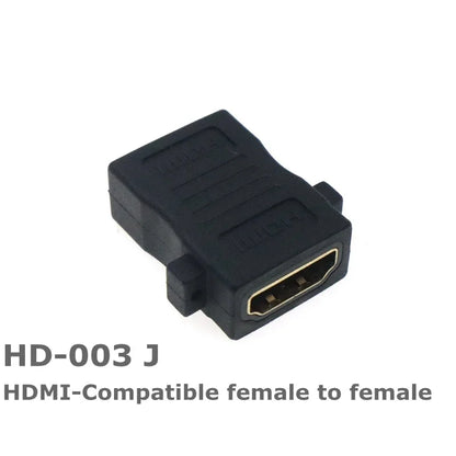 HD adapter Micro Mini HDMI-compatible 90 degree right-angle adapter HDMI 270 degree HDMI male to female HDMI elbow connector
