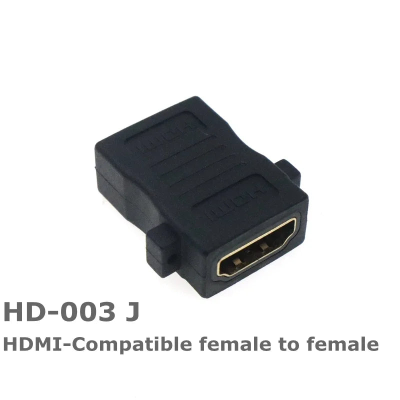 HD adapter Micro Mini HDMI-compatible 90 degree right-angle adapter HDMI 270 degree HDMI male to female HDMI elbow connector
