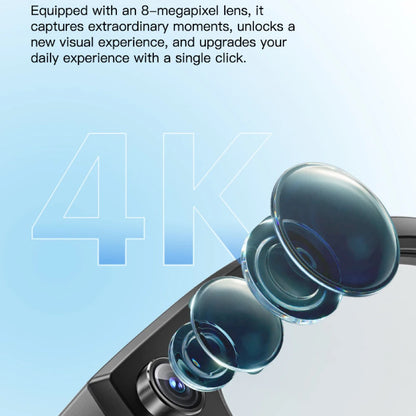 AI Shooting Smart Glasses Blue Tooth Call Automatic Color Changing Lenses Real Time Translation Music 4K Camera Men Women