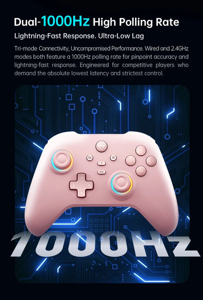 Machenike G3V2 G3Pro PC Gaming Controller Hall Joysticks Hall Effect Gamepad for Nintendo Switch iPhone Android Mobile Phone PC