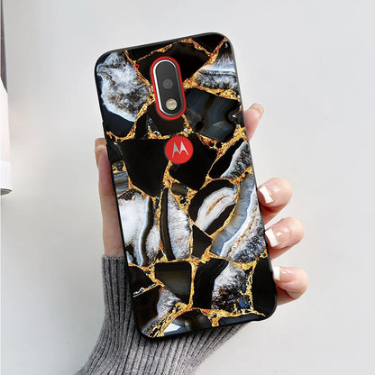Case for Motorola Moto G4 / Moto G4 Plus / Moto G4 Play Back Cover Fashion Marble Silicone Soft TPU Protective Phone Cases Coque
